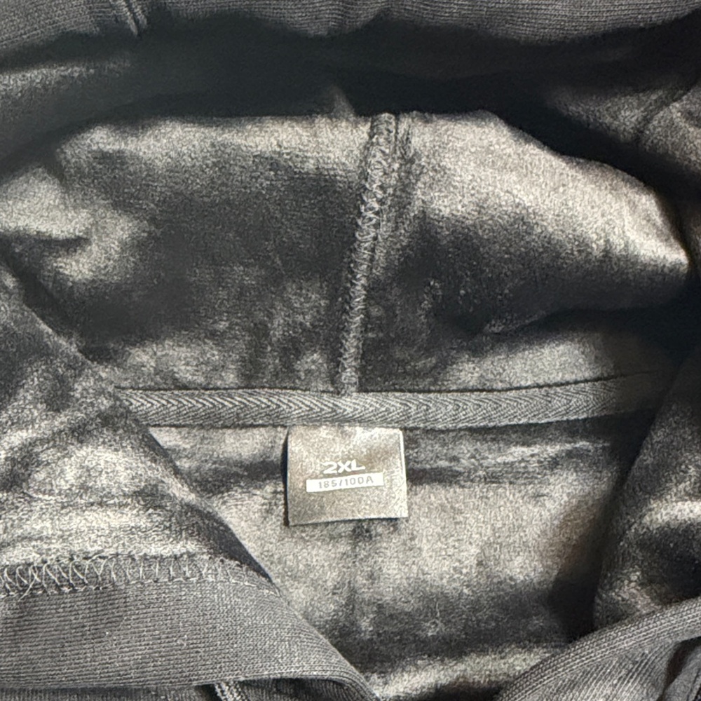 Carhartt Black Zip-Up Hoodie with Gold Logo - Picture 2 of 4